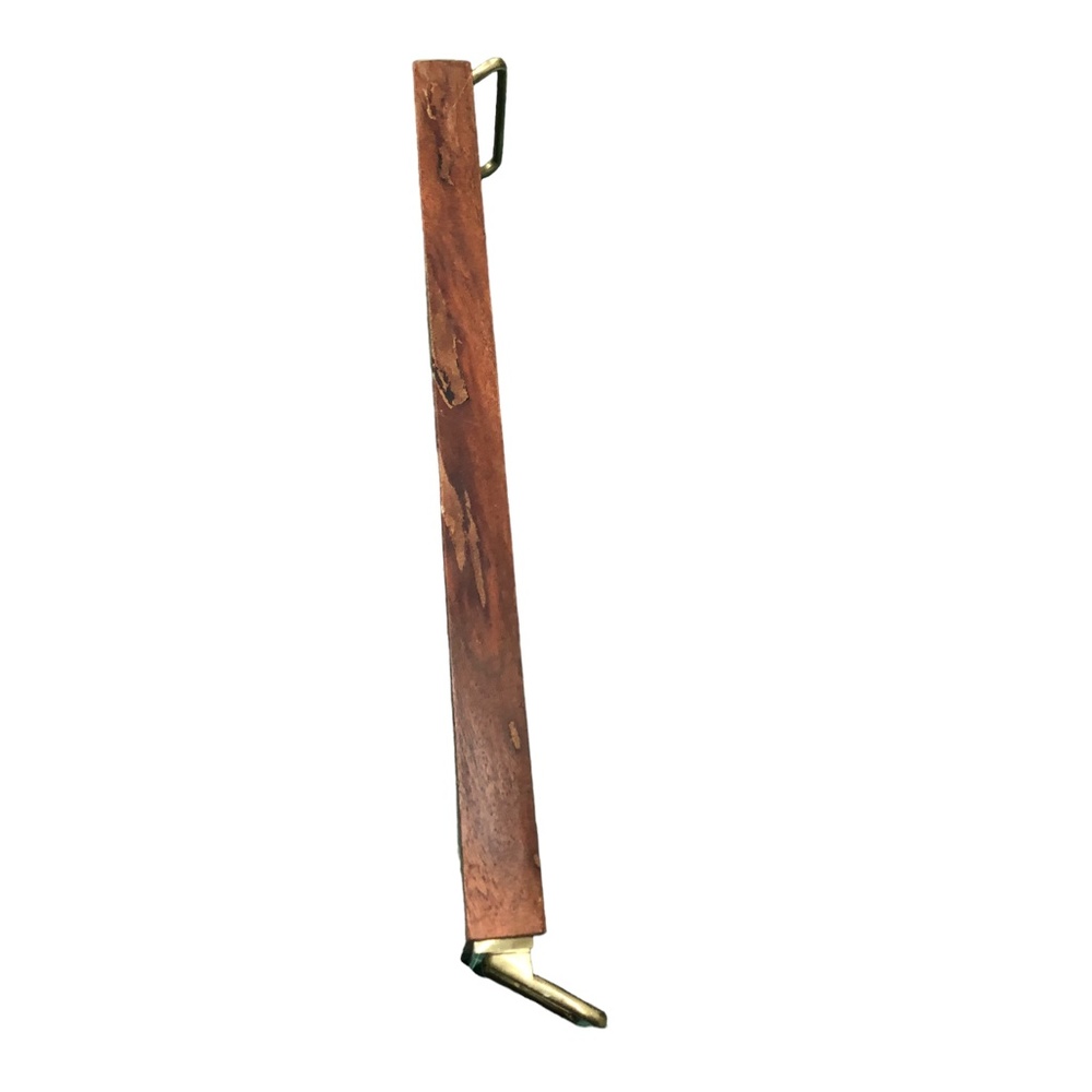 Hearth & Hand with Magnolia Wood Dozen Egg Tray Gold Metal Handles Easter Spring - Picture 8 of 10